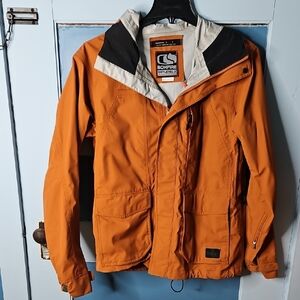 Bonfire Men's Orange Snowboard Skiing Jacket Small